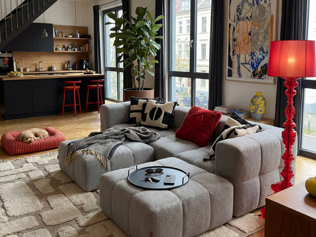 Hocker - Grau