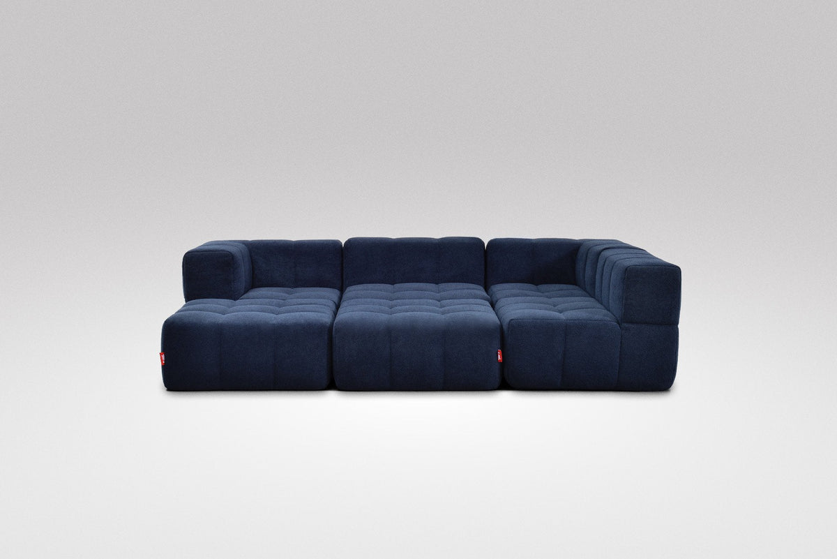 6 Teiliges Modulares Sofa – Blau