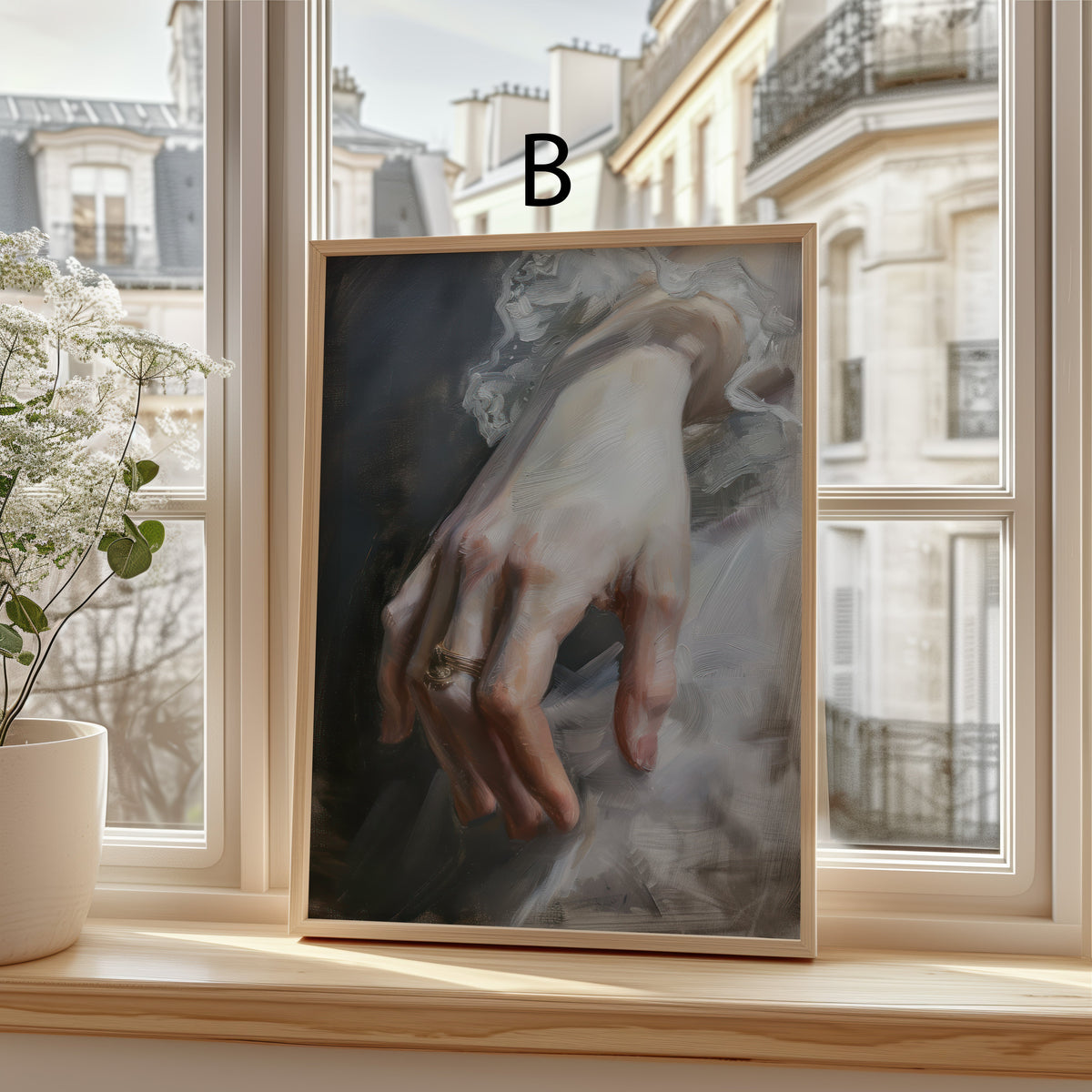 Moderne Vintage Kunst Poster · Geschenkidee · Blumen Porträt Stillleben Klassische Wandkunst · Dekoprint ohne Rahmen